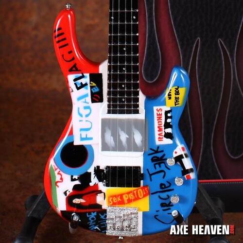 AXE HVN FLEA RED HOT CHILI PEPPERS MINI BASS