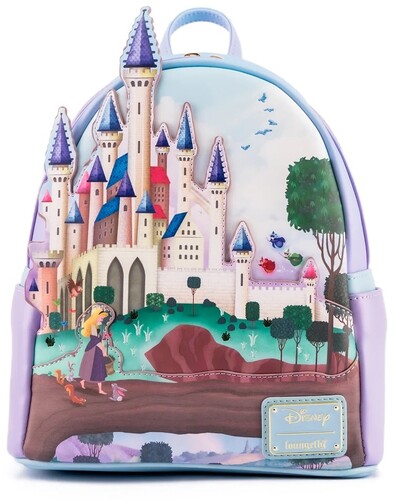 Loungefly Disney: - Princess Castle Series Sleeping Beauty Mini Back P