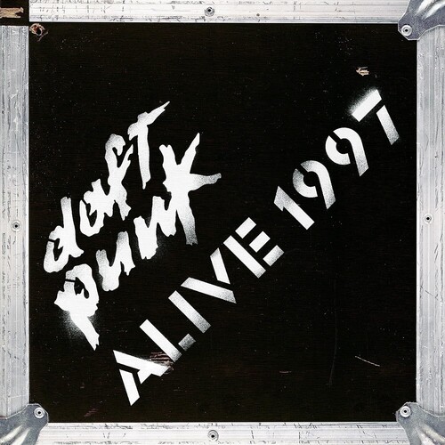 Daft Punk - Alive 1997 vinyl record cover