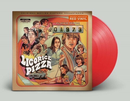 Various Artists - Licorice Pizza (Original Motion Picture Soundtrack) [Indie Exclusive Limited Edition Red 2LP]