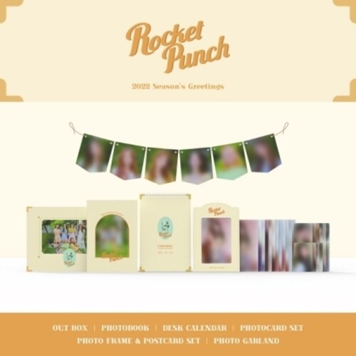2022 Season's Greetings (incl. 68pg Photobook, 28pg Desk Calendar, 12pc Photocard Set, Photo Frame & 12pc Postcard Set + 6pc Photo Garland)