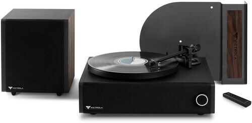 Victrola VPMS-1-ESP Premiere V1 Bluetooth Wireless Record Player Music System - Wireless Subwoofer
