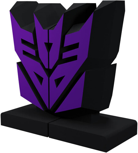 Icon Heroes - Transformers Decepticon Faction Bookend (Net)