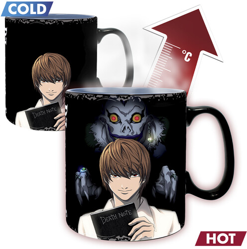 DEATH NOTE - MUG HEAT CHANGE - 460 ML - KIRA & L