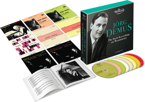 Jorg Demus - Bach Recordings On Westminster (Box) (Aus)