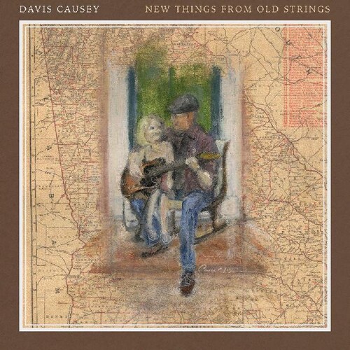 Davis Causey - New Things From Old Strings (Stic) vinyl record cover