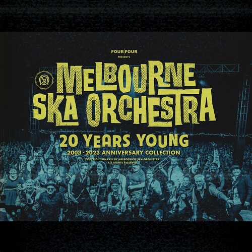 Melbourne Ska Orchestra - 20 Years Young vinyl record cover