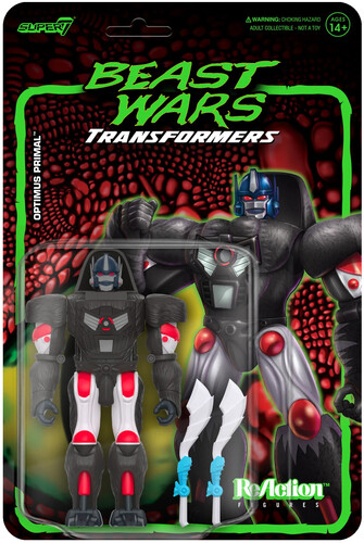 TRANSFORMERS REACTION WAVE 7 BEAST WARS - OPTIMUS|alliance entertainment