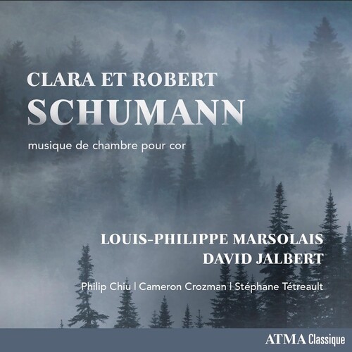 Louis Marsolais -Philippe / Jalbert,David - Clara Et Robert Schumann Musique Pour Cor vinyl record cover