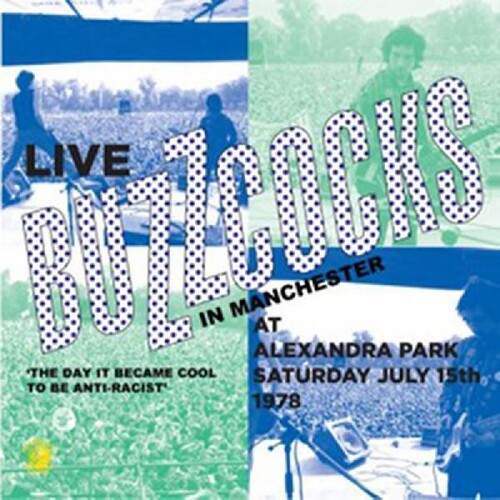 Buzzcocks - Live Alexandra Park Manchester 1978 vinyl record cover