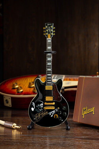 AXE HVN BB KING GIBSON EBONY ES355 LUCILLE G