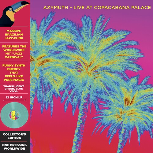 Azymuth - Live At Copacabana Palace (Blue) [Colored Vinyl] [Deluxe]