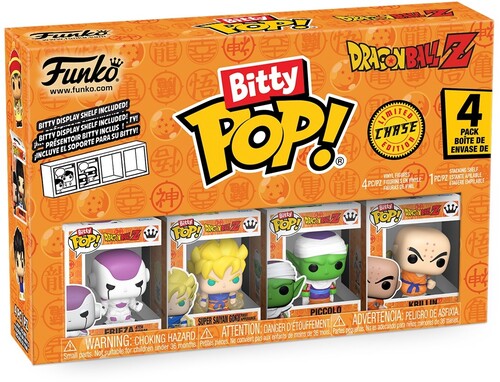 BITTY POP DRAGON BALL Z FRIEZA 4 PACK