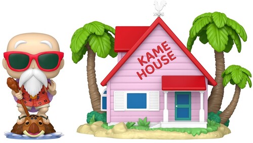 POP TOWN DRAGON BALL KAME HOUSE WITH MASTER ROSHI