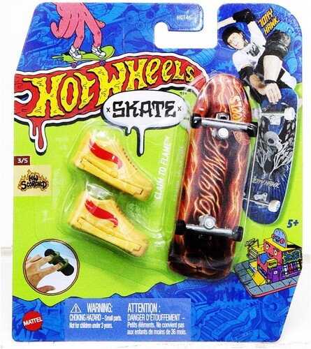 HOT WHEELS SKATE TONY HAWK CLAIM TO FLAME FINGER