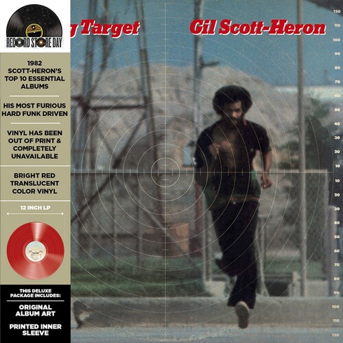 Scott-Gil Heron - Moving Target (Rsd) [Colored Vinyl] (Red) [Record Store Day]