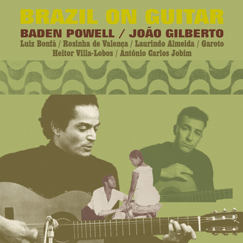 Baden Powell  / Gilberto,Joao / Bonfa,Luiz - Brazil On Guitar (Uk) vinyl record cover
