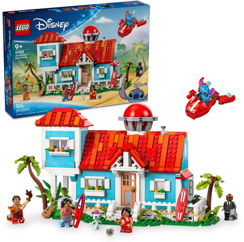 LEGO DISNEY CLASSIC LILO AND STITCH BEACH HOUSE