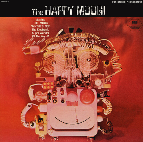 Jean Perrey  Jacques / Breuer,Harry - Happy Moog (Gate) vinyl record cover