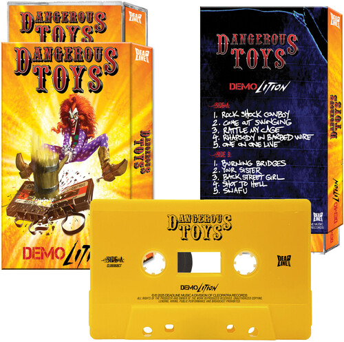 Dangerous Toys - Demolition vinyl record cover
