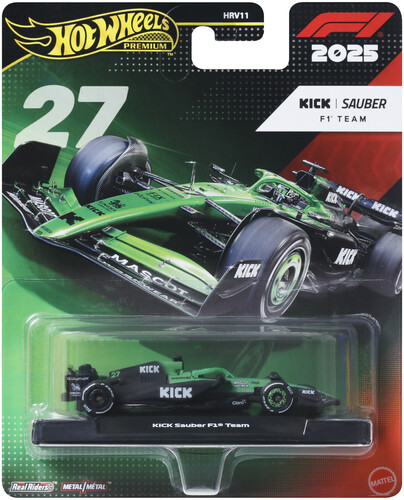 HOT WHEELS PREMIUM RACE TEAM SAUBER DRIVER 1