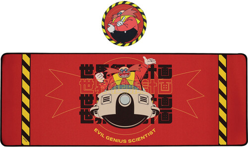 SONIC THE HEDGEHOG - DR EGGMAN DESKPAD COASTER SET