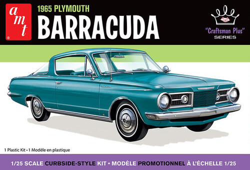 AMT 1965 Plymouth Barracuda Craftsman Plus 1/25 Scale Model Kit