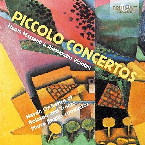 Marco Angius / Haydn Orchestra - Piccolo Concertos vinyl record cover