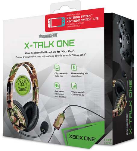 DG DGXB1-6618 XBOX ONE X-TALK WIRED HEADSET CAMO