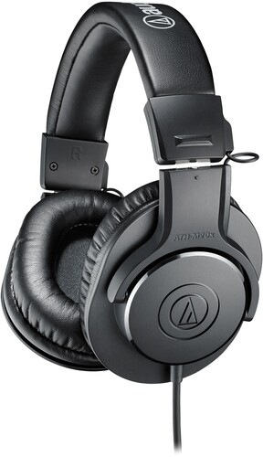 AUDIO TECHNICA ATH-M20X PRO MONITOR HEADPHONES BLK