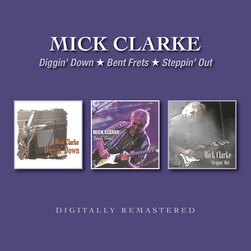 Mike Clarke - Diggin' Down / Bent Frets / Steppin' Out vinyl record cover