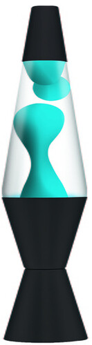Lava 14.5'' Neon - Bl/Cl/Bk Lava Lamp - Lava 14.5'' Neon - Blue/Clear/Black Lava Lamp