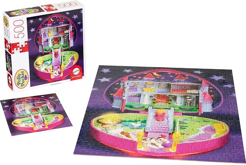 Polly Pocket - Mattel Games - Polly Pocket Playset 500 Piece Puzzle