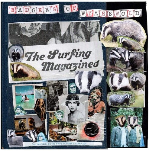 Surfing Magazines - Badgers Of Wymeswold [Colored Vinyl] (Crem) (Red) (Uk)