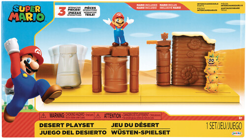 Jakks Pacific - Nintendo Mario 2-1/2in Desert Playset Cs (Net)