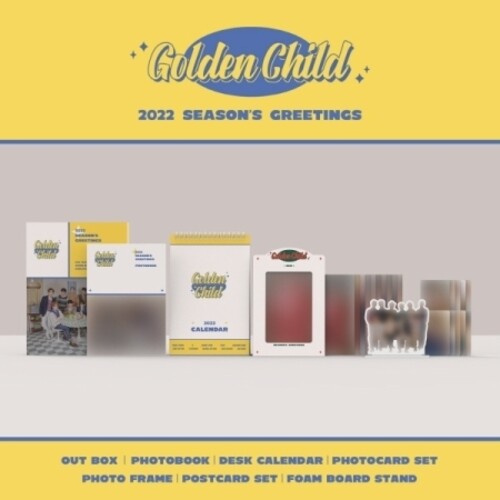 2022 Season's Greetings (incl. 68pg Photobook, 28pg Desk Calendar, 20pc Photocard Set, Photo Frame & 10pc Postcard Set + Foam Board Stand)