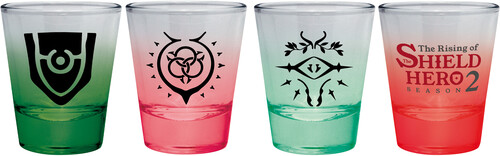 RISING OF THE SHIELD HERO - SHIELD HERO SHOT GLASS|alliance entertainment