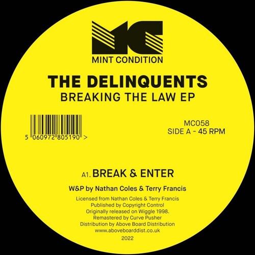 The Delinquents - Breaking the Law