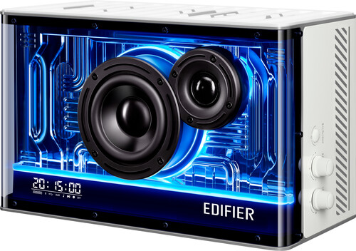 Edifier QD35 Bluetooth Tabletop Speaker 35 Watts High Res Audio (White)