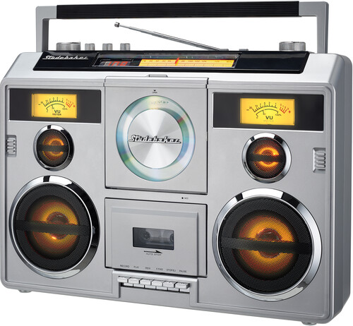 STUDEBAKER SB2140S SOUND STATION BT BOOMBOX SLV