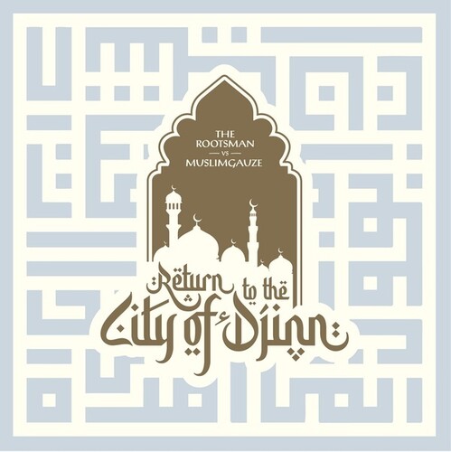Rootsman Vs Muslimgauze - Return To The City Of Djinn vinyl record cover