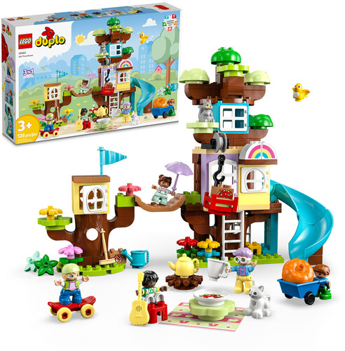 LEGO DUPLO TOWN 3IN1 TREE HOUSE