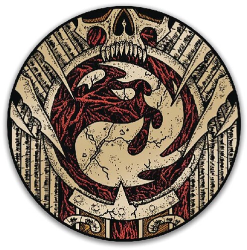 Pinfinity - Mtg Phyrexia Infect Mountain Mana Symbol Ar Pin