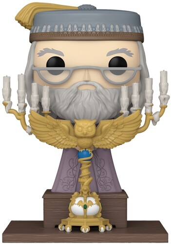 POP DELUXE HARRY POTTER DUMBLEDORE WITH PODIUM