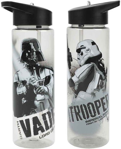 DARTH VADER & STORM TROOPER 24OZ 2PK WATER BOT SET