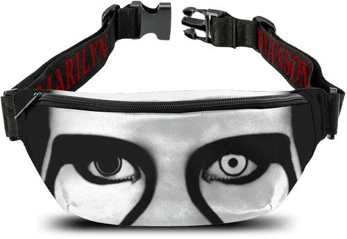 ROCKSAX MARILYN MANSON RED LIPS LOGO FANNY PACK