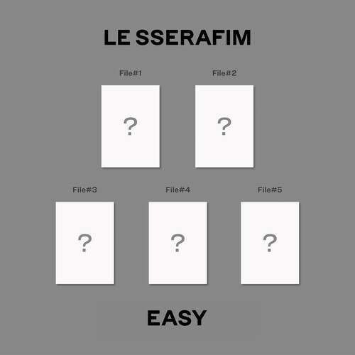 LE SSERAFIM - 3rd Mini Album Easy (Compact Ver.) [With Booklet] (Pcrd)