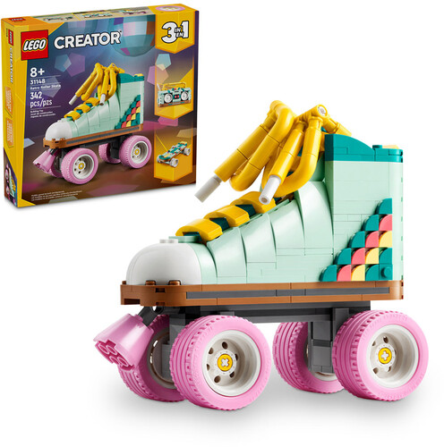 LEGO CREATOR RETRO ROLLER SKATE 3 IN 1