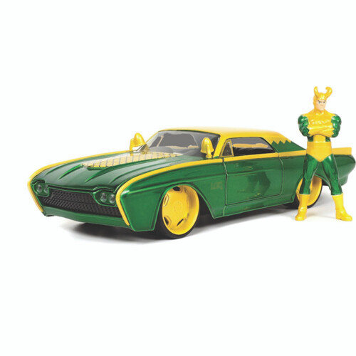 124 HWR: 1963 FORD THUNDERBIRD W/  LOKI FIG