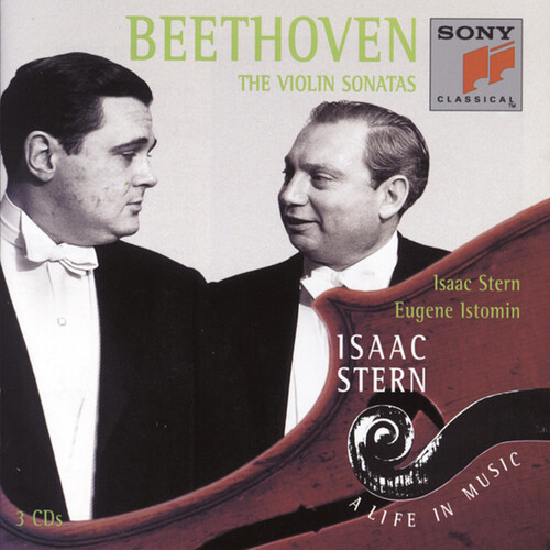 Isaac Stern - Violin Sonatas vinyl record cover